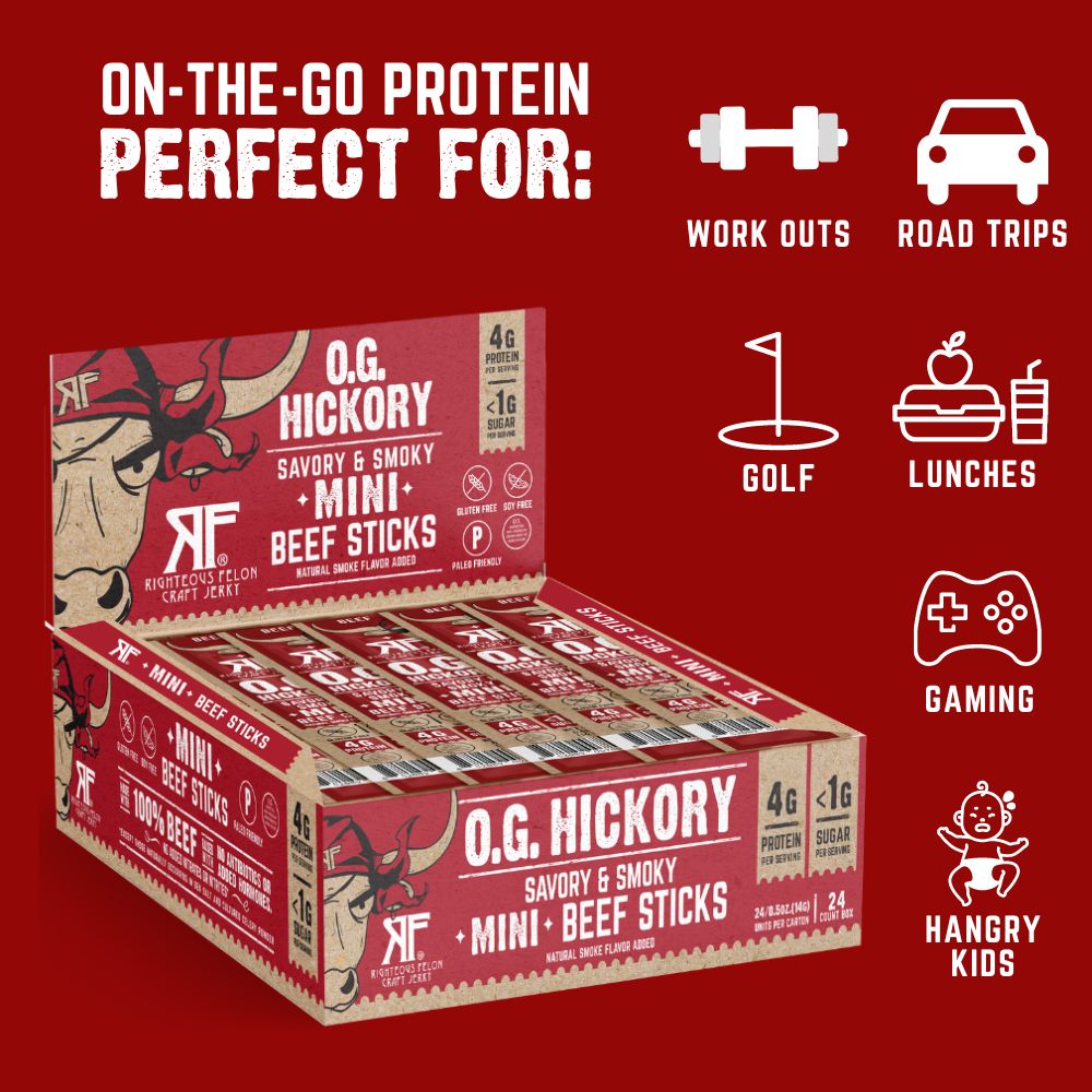 On the go protein perfect for: workouts, road trips, gold, lunches, gaming, hangry kids