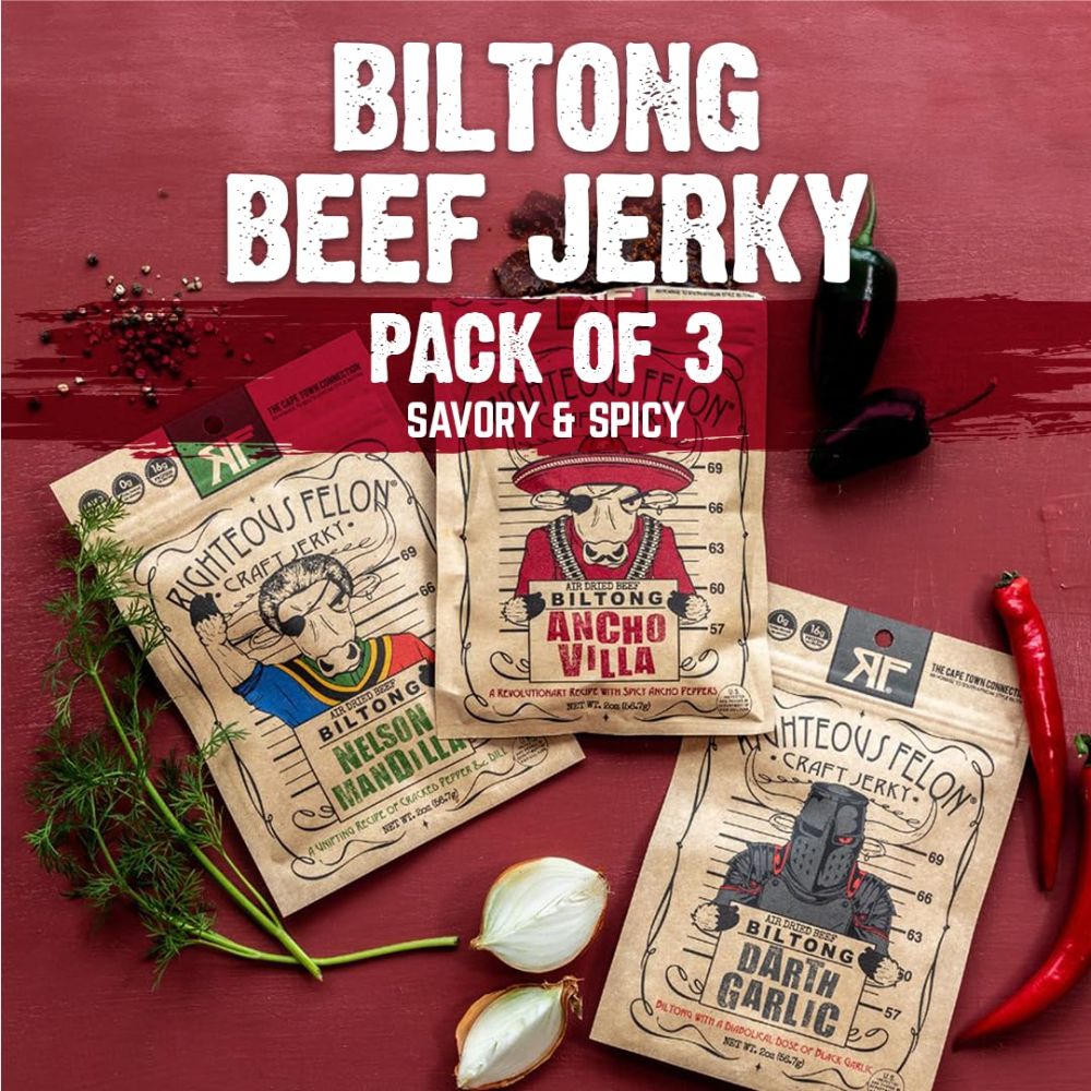 Biltong Beef Jerky pack of 3