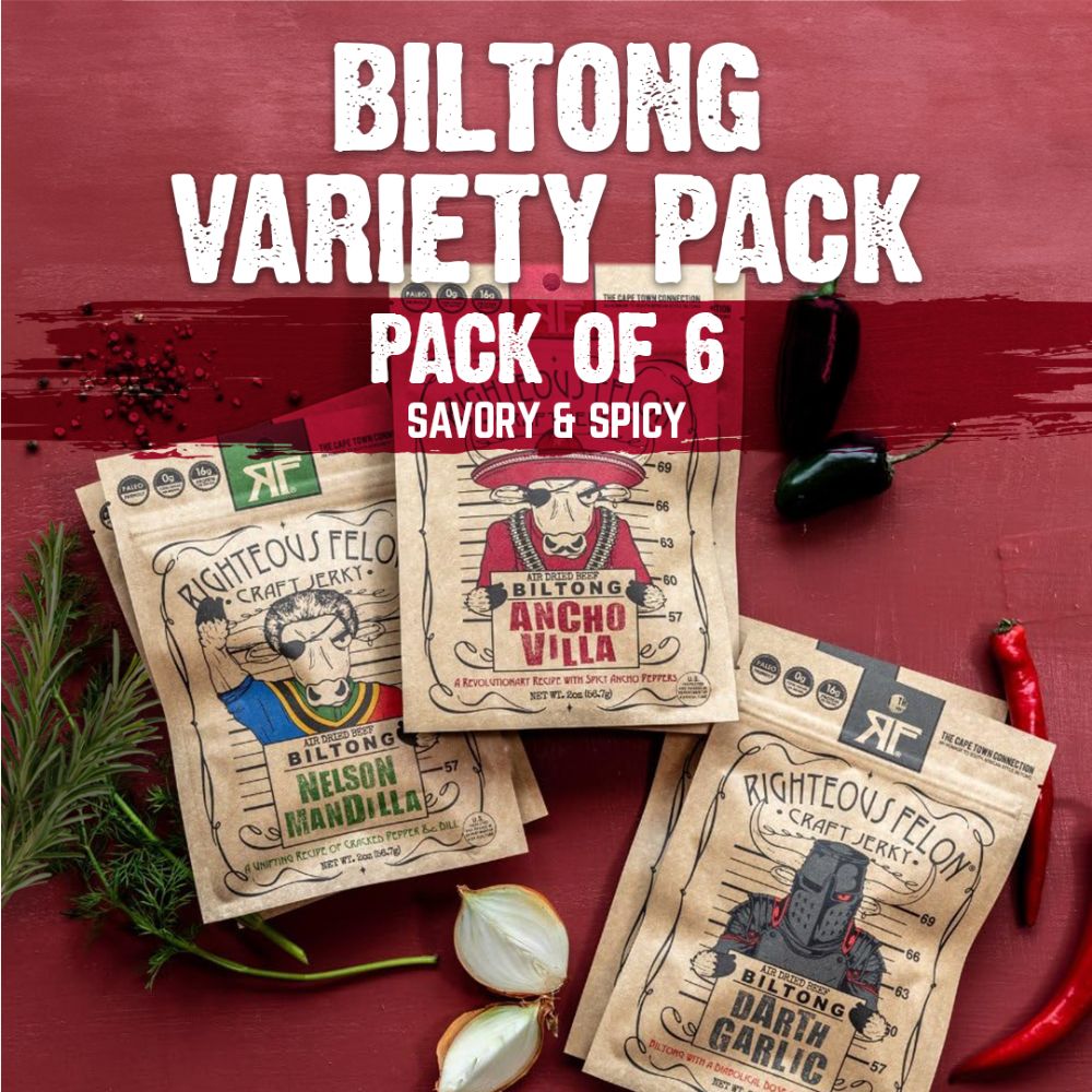 Biltong Beef Jerky pack of 6