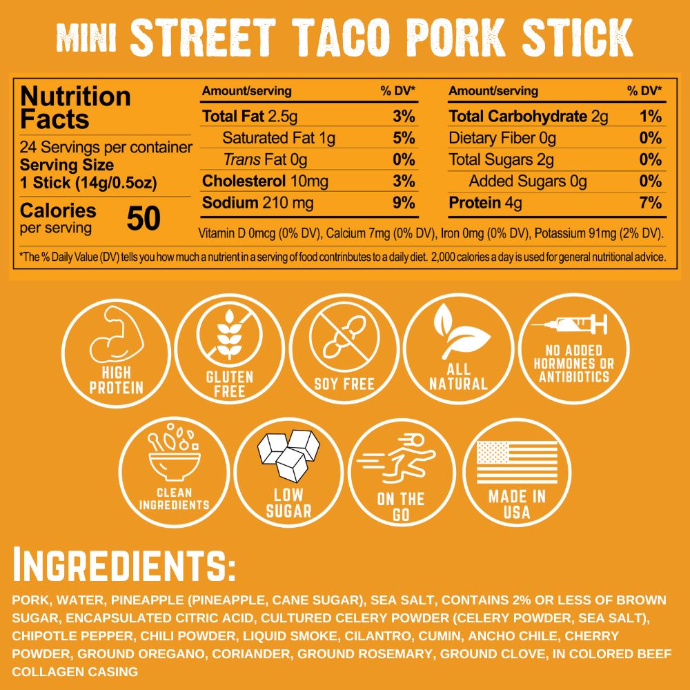 Street Taco Pork Mini NFP