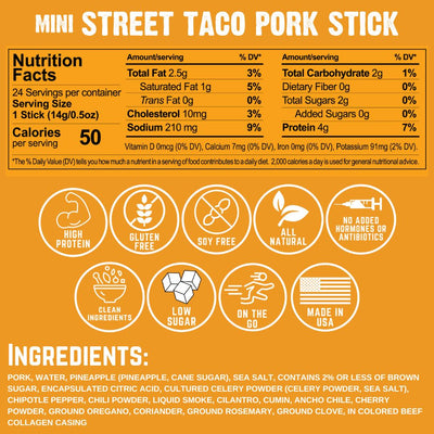 Street Taco Pork Mini NFP