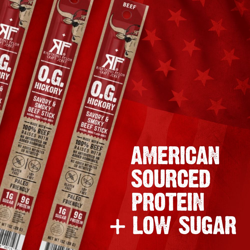 O.G. Sticks American Sourced Protein + Low Sugar