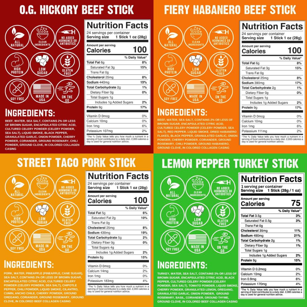 All 4 sticks NFPs